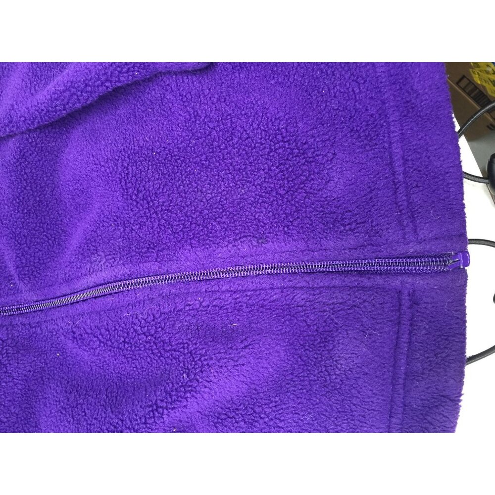 Girl's Catalina Outerwear Purple Zippered Coat/Jacket (Size 14/16) - Picture 7 of 10